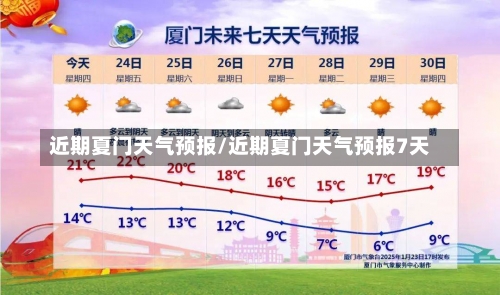 近期夏门天气预报/近期夏门天气预报7天