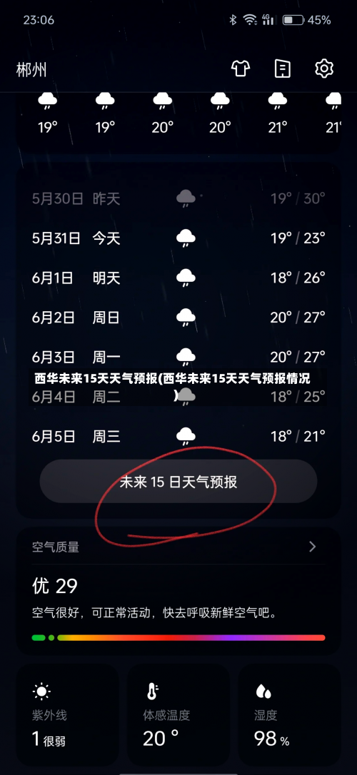 西华未来15天天气预报(西华未来15天天气预报情况)-第3张图片