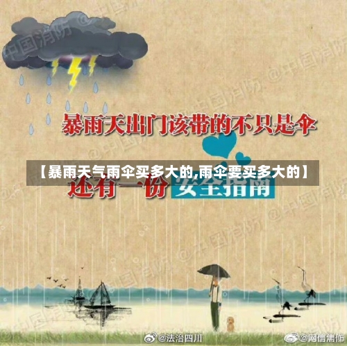 【暴雨天气雨伞买多大的,雨伞要买多大的】-第2张图片