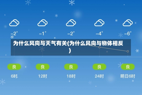 为什么风向与天气有关(为什么风向与物体相反)-第2张图片