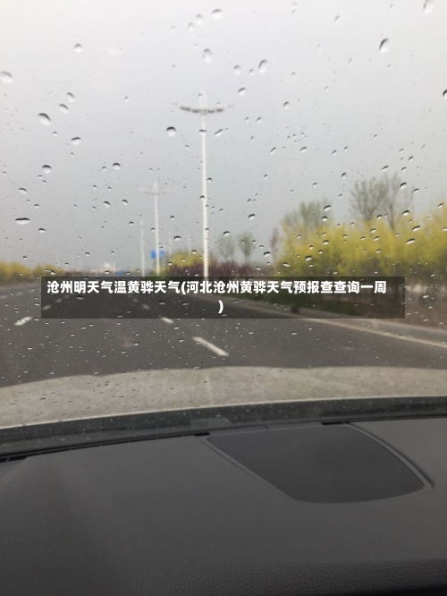 沧州明天气温黄骅天气(河北沧州黄骅天气预报查查询一周)-第3张图片