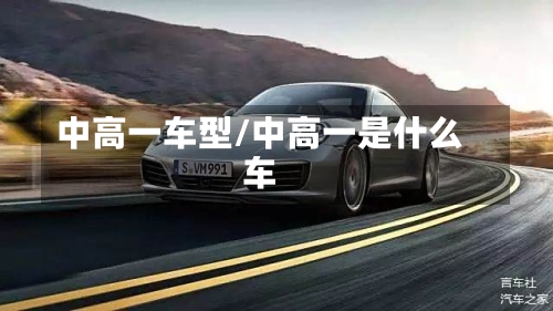 中高一车型/中高一是什么车-第1张图片