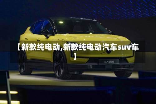 【新款纯电动,新款纯电动汽车suv车】-第1张图片