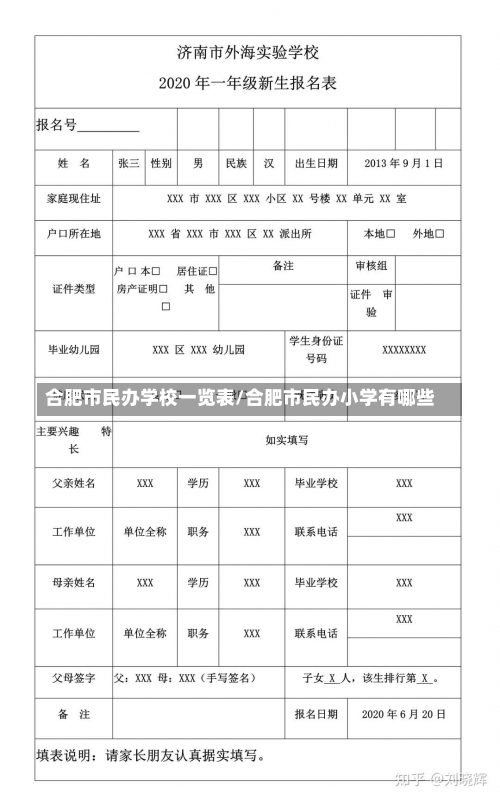 合肥市民办学校一览表/合肥市民办小学有哪些-第1张图片