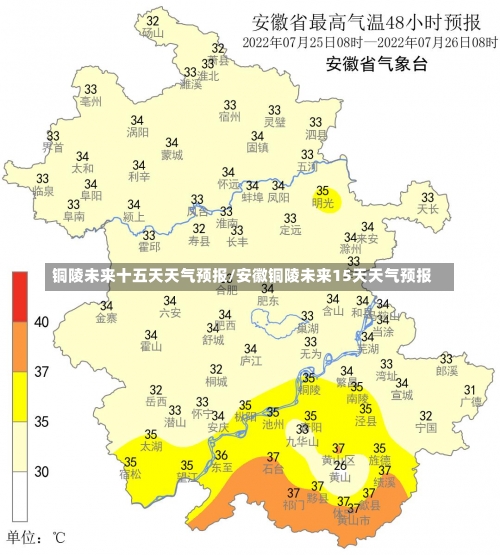 铜陵未来十五天天气预报/安徽铜陵未来15天天气预报-第1张图片