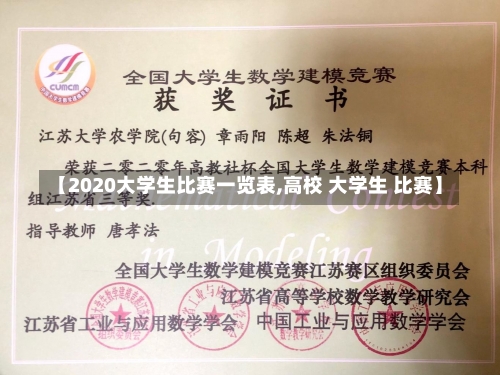 【2020大学生比赛一览表,高校 大学生 比赛】-第2张图片